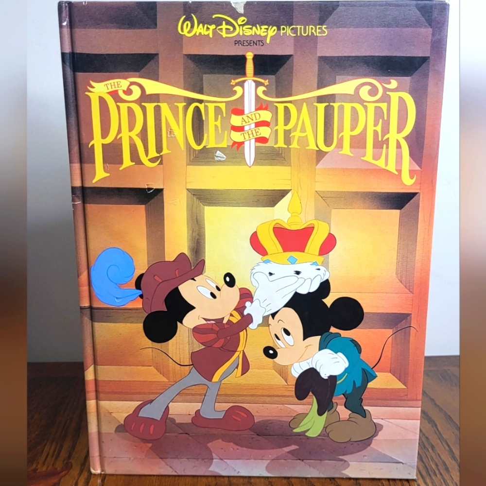 The Prince and the Pauper , Walt Disneys Vintage book 1990